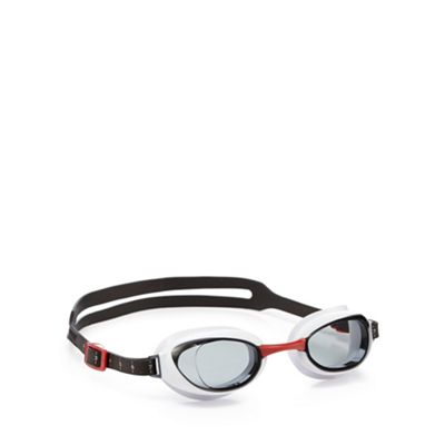 Black 'Futura Biofuse' swimming goggles